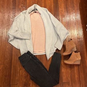 🦋 Gray Openfront Cardigan Sweater🦋 Size - Large/X-Large